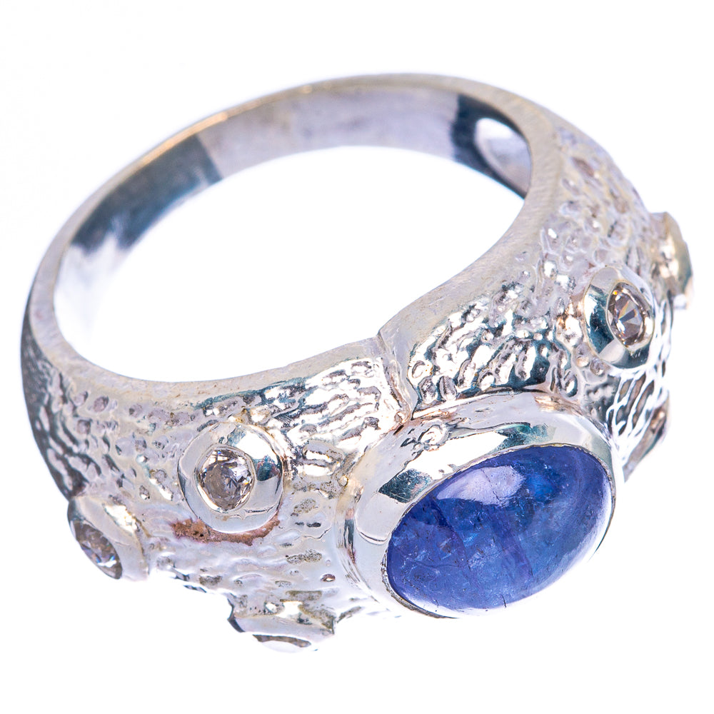 Natural Tanzanite Ring Size 7.75 (925 Sterling Silver) R145978