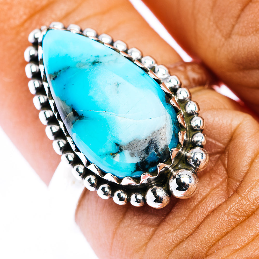 Gem Silica Ring Size 6.75 (.925 Sterling Silver)