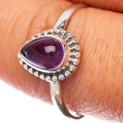 Amethyst Dainty Ring Size 9.5 (925 Sterling Silver) R145278