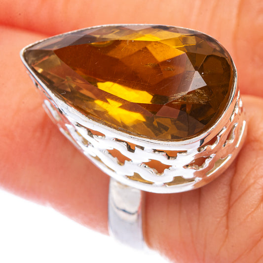 Citrine Ring Size 5.75 (925 Sterling Silver) R144865