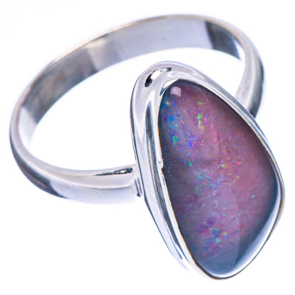 Triplet Opal Ring Size 8.75 (925 Sterling Silver) R2252