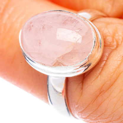 Rare Morganite Ring Size 6.75 (925 Sterling Silver) R2035