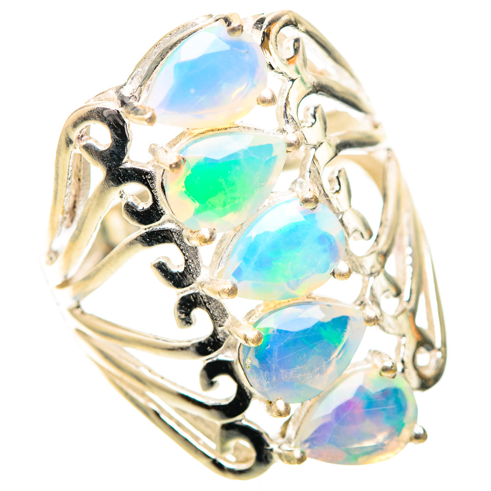 Ethiopian Opal Ring Size 6.5 (925 Sterling Silver) RING139777