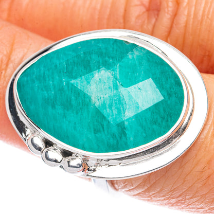 Premium Amazonite Ring Size 7 (925 Sterling Silver) R2600