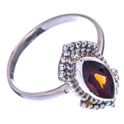 Garnet Dainty Ring Size 6 (925 Sterling Silver) R145778