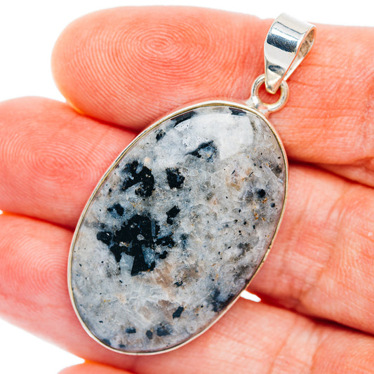 Premium Yooperlite Pendant 1 3/4" (.925 Sterling Silver)