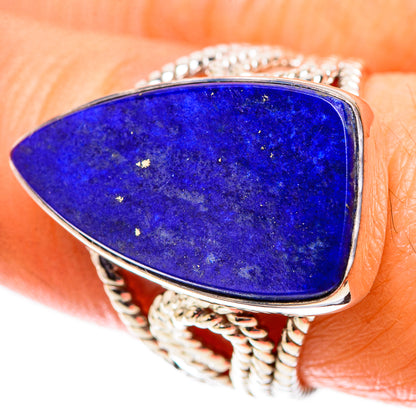 Premium Lapis Lazuli Ring Size 8 (925 Sterling Silver) RING138087