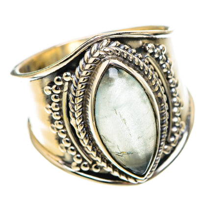 Natural Aquamarine Ring Size 6.5 (925 Sterling Silver) RING137886