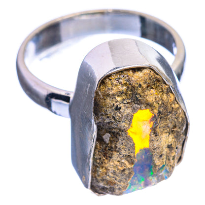 Raw Ethiopian Opal Ring Size 6 (925 Sterling Silver) R142429