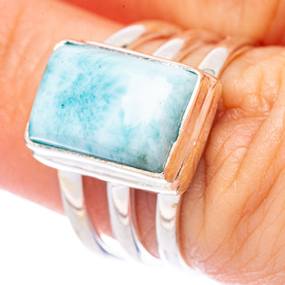 Larimar Ring Size 6.25 (925 Sterling Silver) R1741