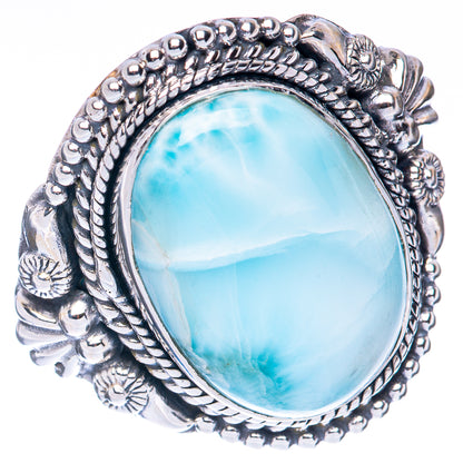 Signature Larimar Ring Size 8.75 (925 Sterling Silver) R2549