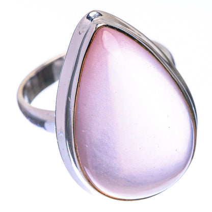 Rose Quartz Ring Size 8 (925 Sterling Silver) R141259