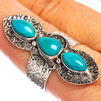 Large Sleeping Beauty Turquoise Ring Size 9 (925 Sterling Silver) R144309