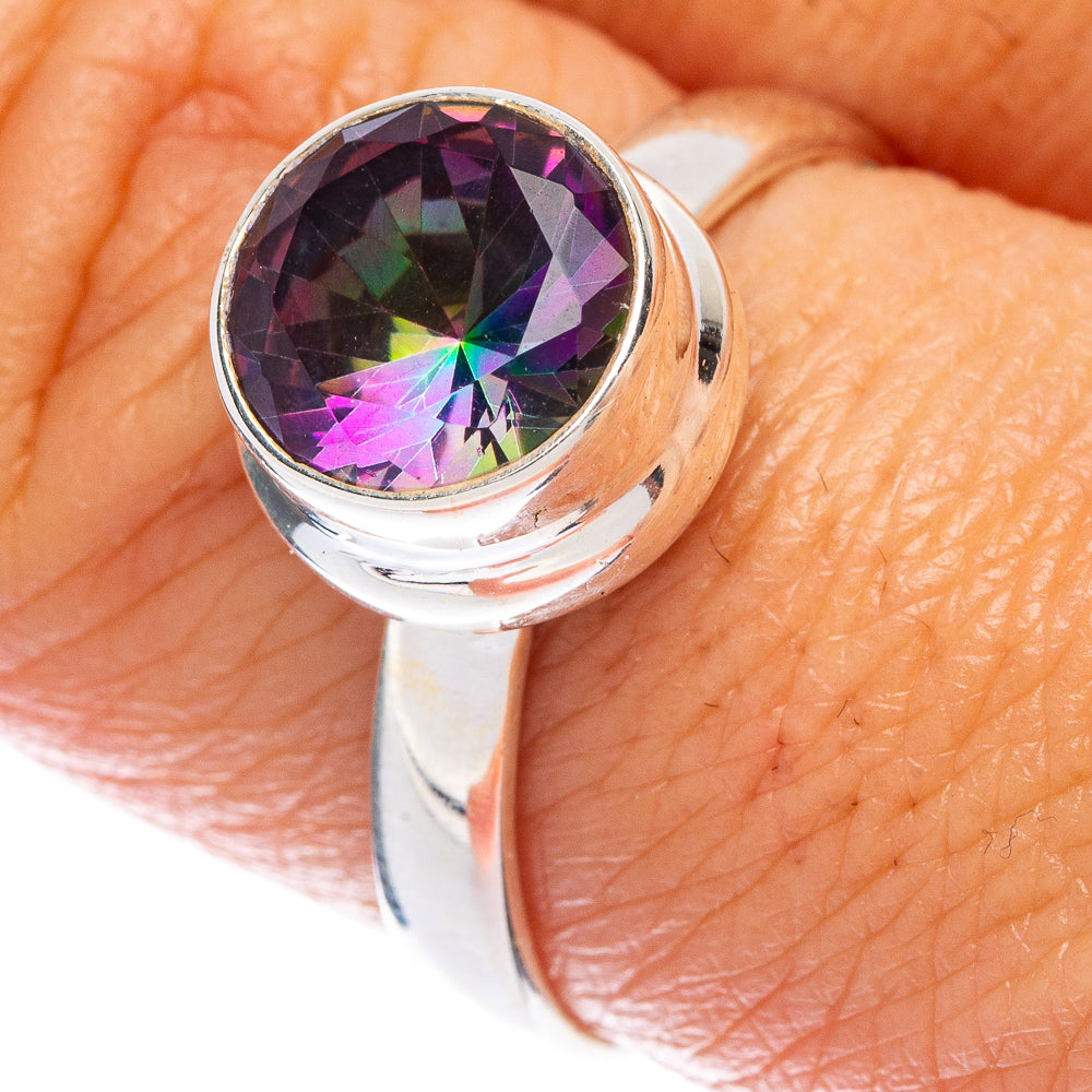 Mystic Topaz Ring Size 8.75 (925 Sterling Silver) R146652