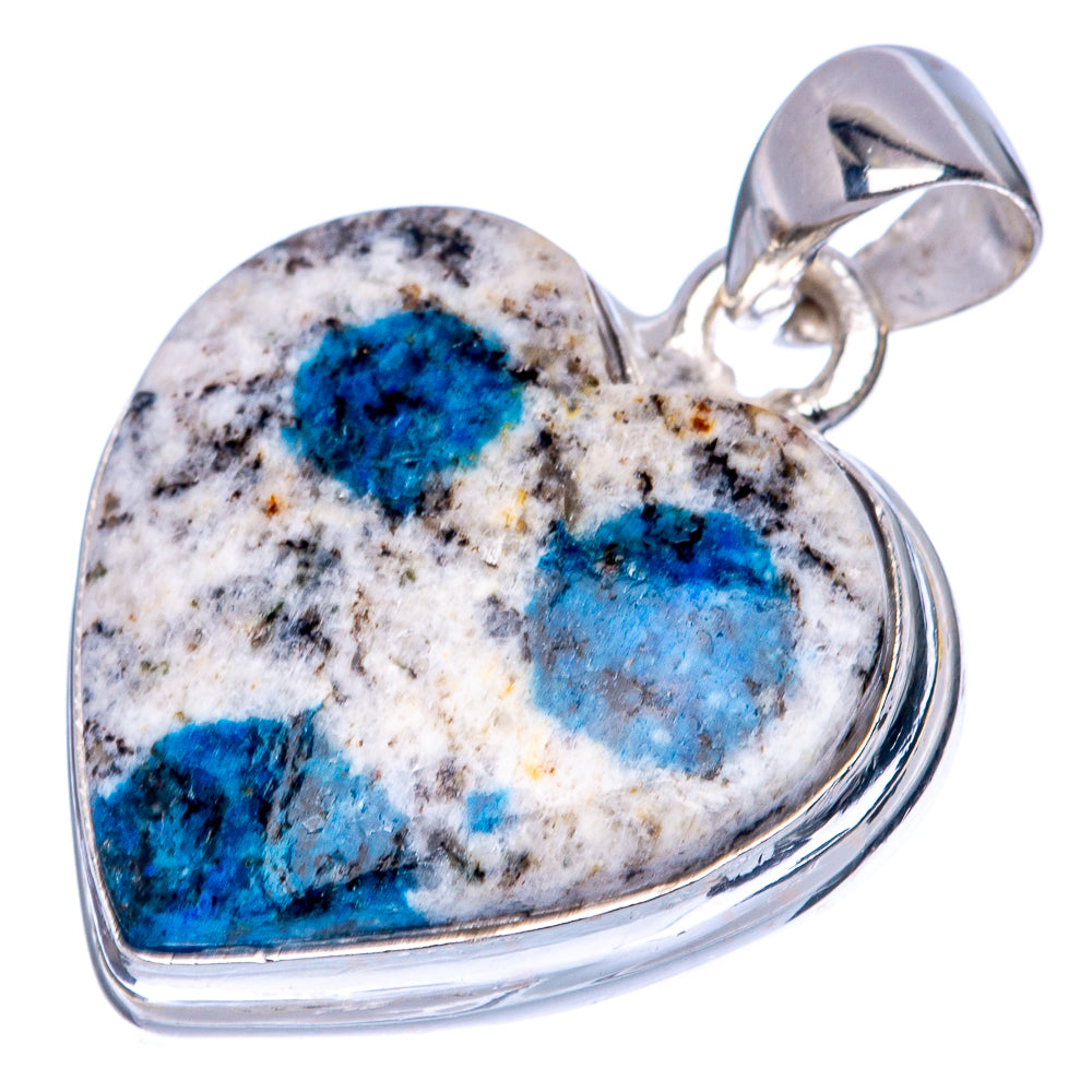 K2 Azurite Pendant 1 1/4" (925 Sterling Silver) P41440