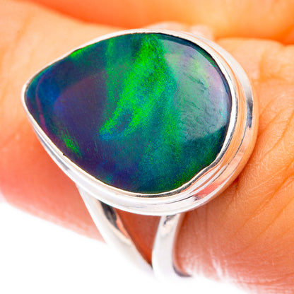 Aura Opal Ring Size 6.25 (925 Sterling Silver) R140926