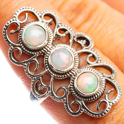 Ethiopian Opal Ring Size 7.75 (925 Sterling Silver) RING143446