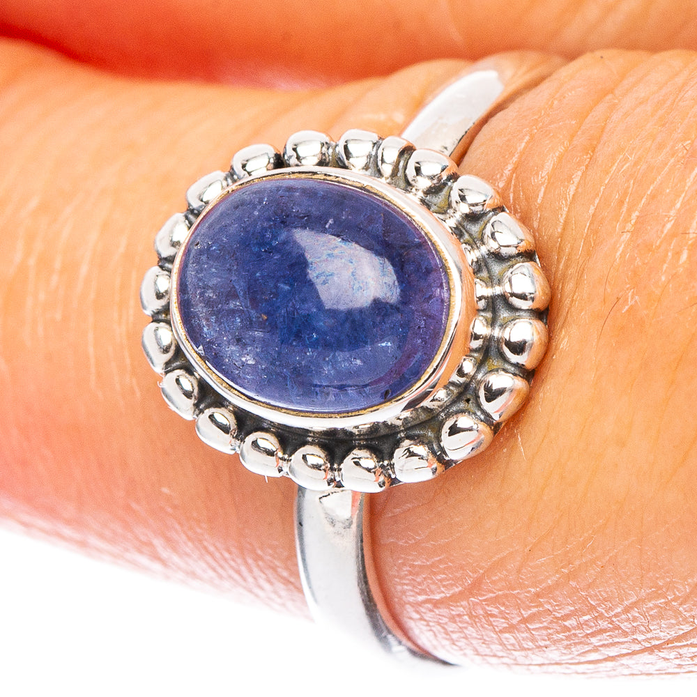 Tanzanite Ring Size 7.25 (925 Sterling Silver) R7013
