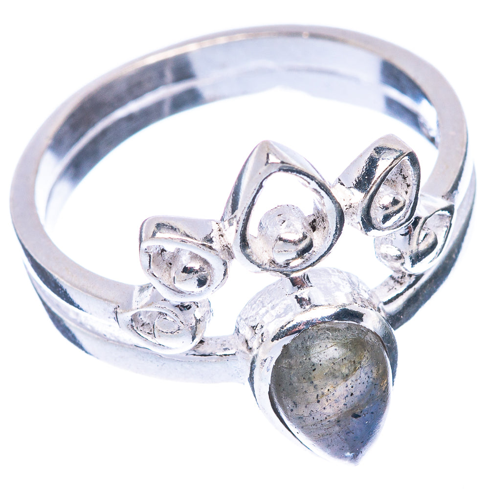 Labradorite Ring Size 6.75 (925 Sterling Silver) R5500