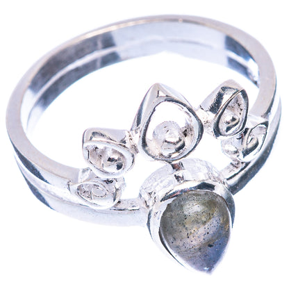Labradorite Ring Size 6.75 (925 Sterling Silver) R5500