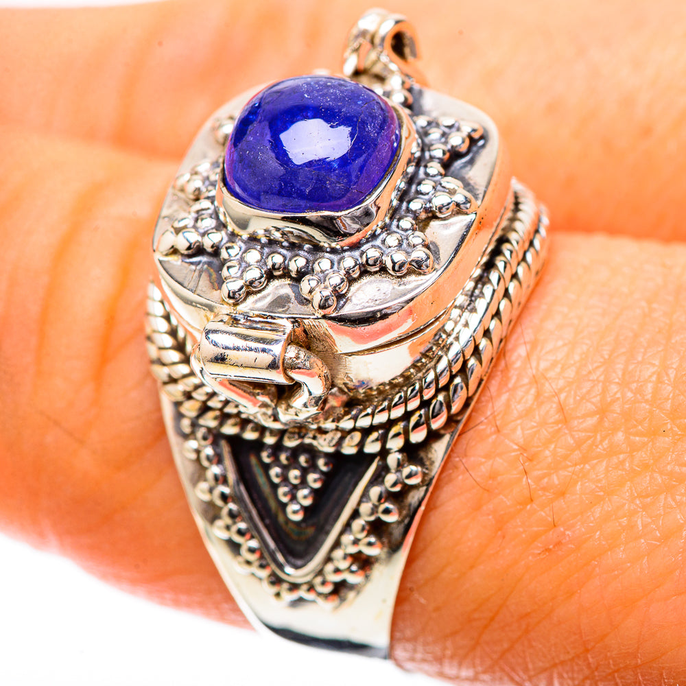 Poison Natural Tanzanite Ring Size 8.75 (925 Sterling Silver) RING137837