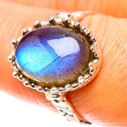 Premium Labradorite Ring Size 8 (925 Sterling Silver) RING138117