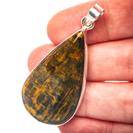 Nellite Pendant 2 1/8" (.925 Sterling Silver)