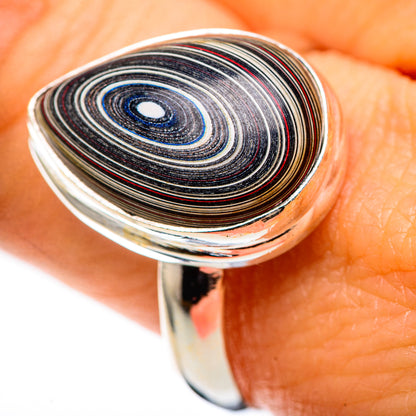 Fordite Ring Size 10.5 (925 Sterling Silver) RING138340