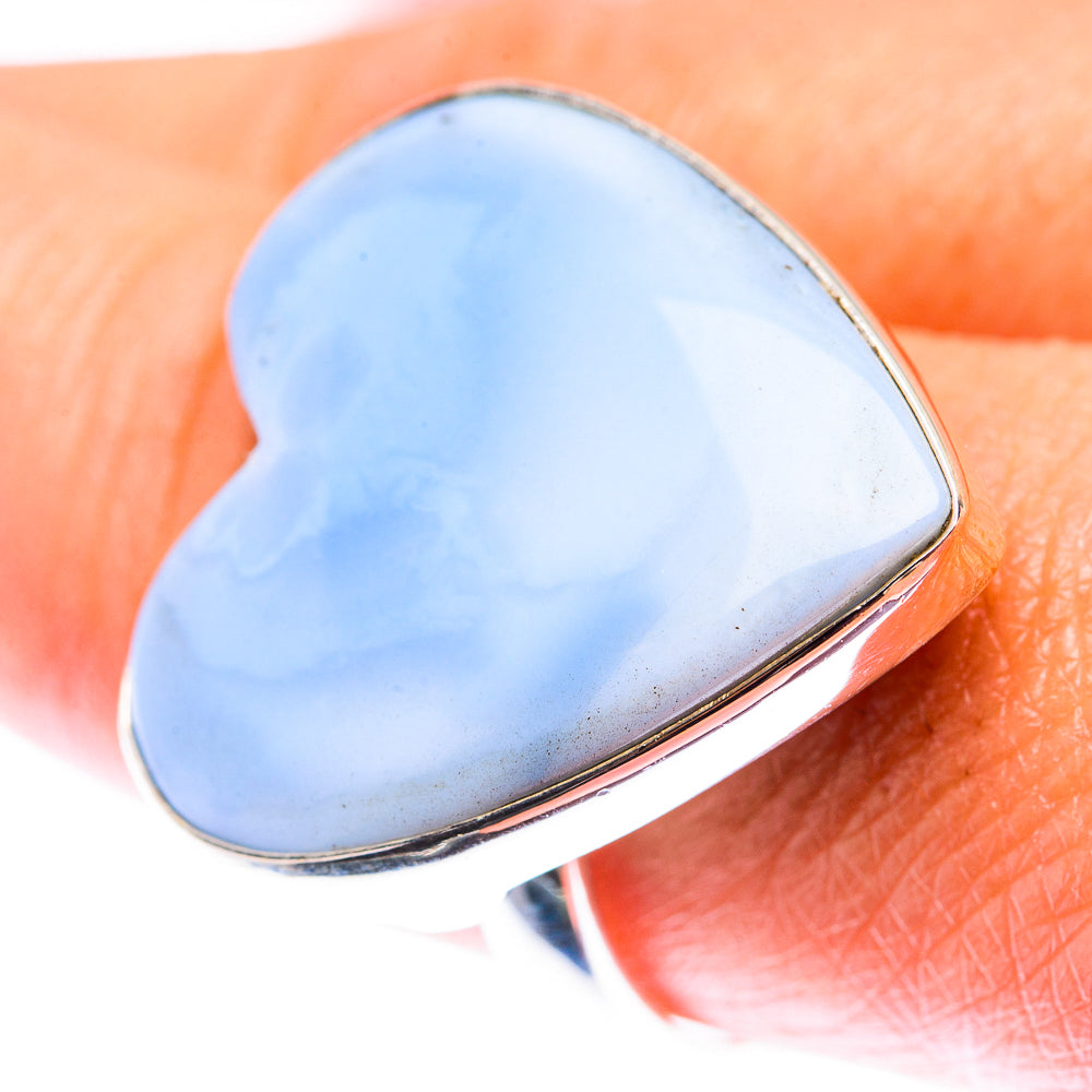 Large Owyhee Opal Ring Size 9 (925 Sterling Silver) RING140175