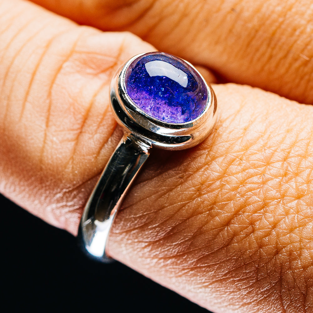 Premium Tanzanite Ring Size 10 (.925 Sterling Silver)
