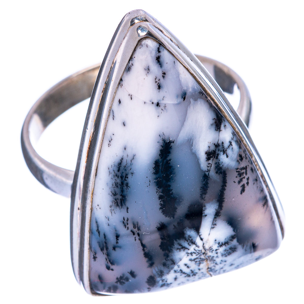 Large Dendritic Opal Ring Size 11 (925 Sterling Silver) R145303
