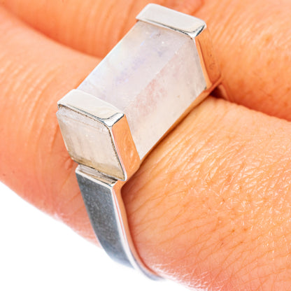 Premium Rainbow Moonstone 925 Sterling Silver Ring Size 8 Ana Co R3651