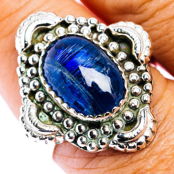Kyanite Ring Size 8.75 (.925 Sterling Silver)