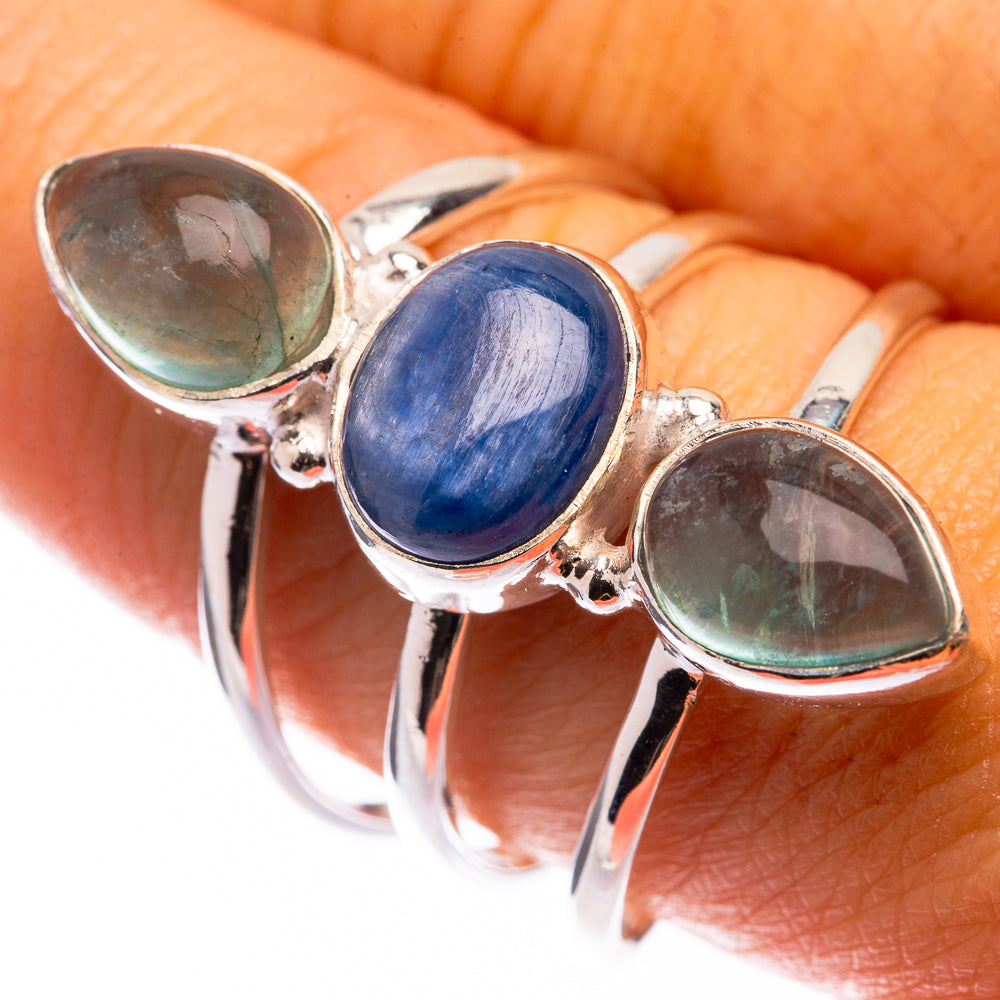 Kyanite, Aquamarine Ring Size 9.75 (925 Sterling Silver) R141105