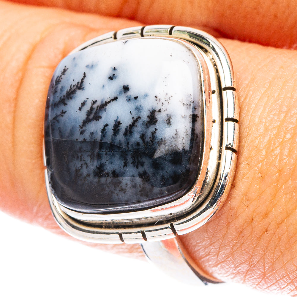 Dendritic Opal Ring Size 9.75 (925 Sterling Silver) R4986