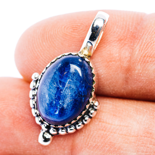 Kyanite Pendant 1 1/8" (.925 Sterling Silver)