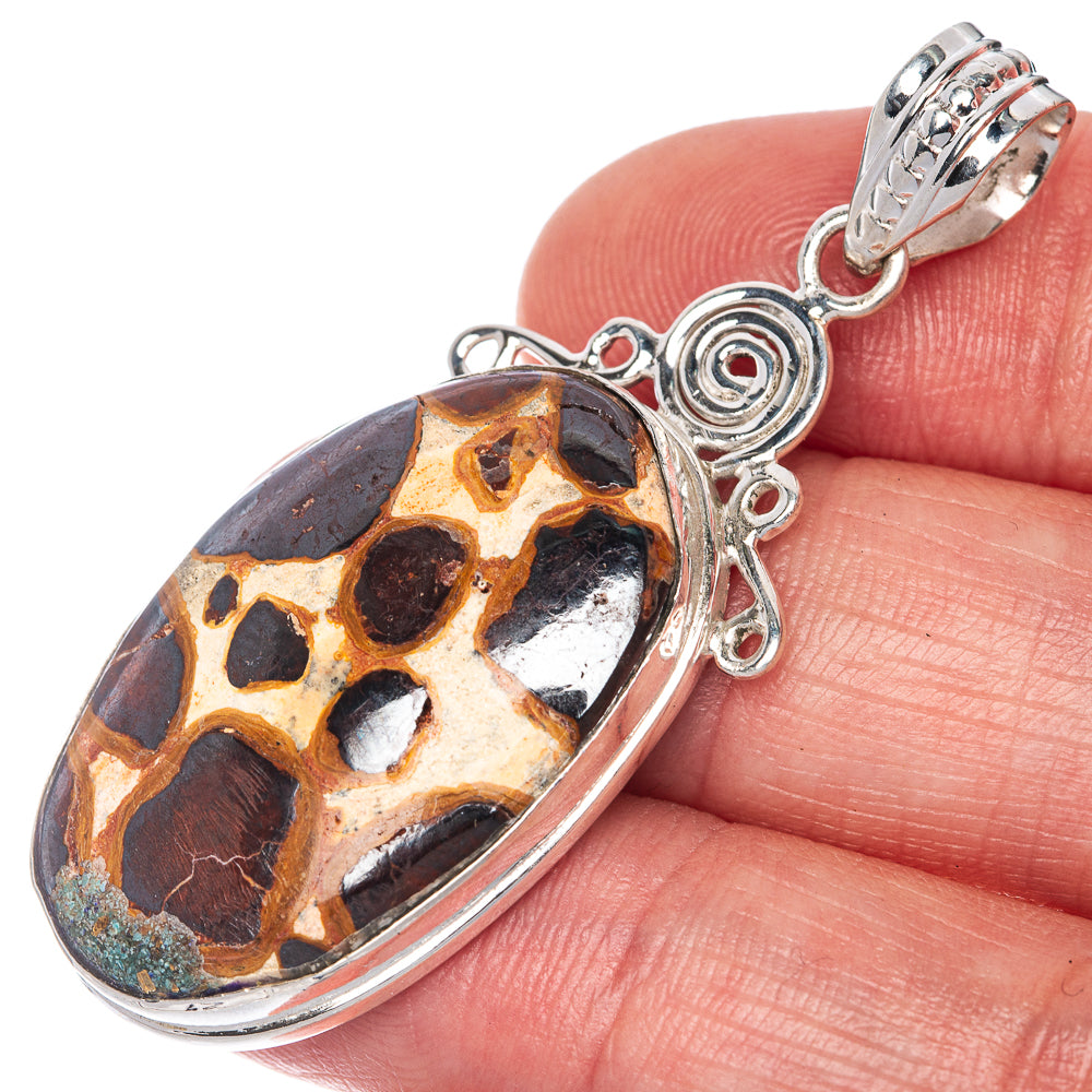 Bauxite Pendant 2" (925 Sterling Silver) P40777