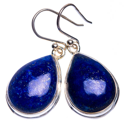 Lapis Lazuli Earrings 1 3/8" (925 Sterling Silver) E432655