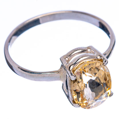 Yellow Beryl Ring Size 8 (925 Sterling Silver) R146689
