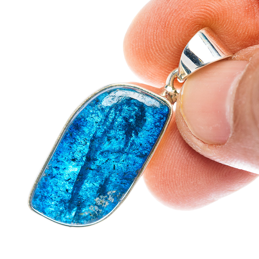 Kyanite Pendant 1 1/2" (.925 Sterling Silver)