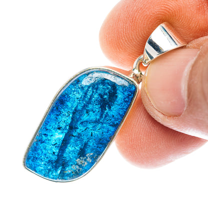Kyanite Pendant 1 1/2" (.925 Sterling Silver)