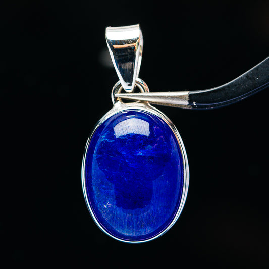 22.1ct Premium Tanzanite Pendant 1 1/4" (.925 Sterling Silver)