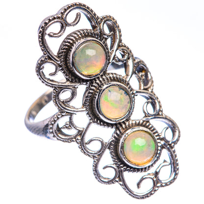 Ethiopian Opal Ring Size 8 (925 Sterling Silver) RING143423