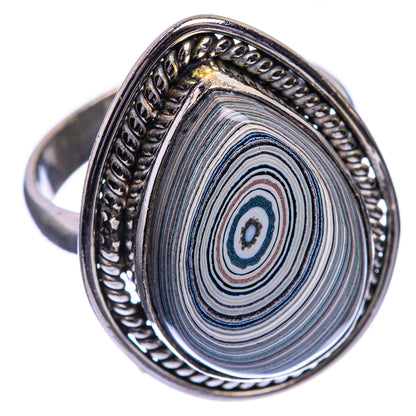 Fordite Ring Size 8 (925 Sterling Silver) RING143240