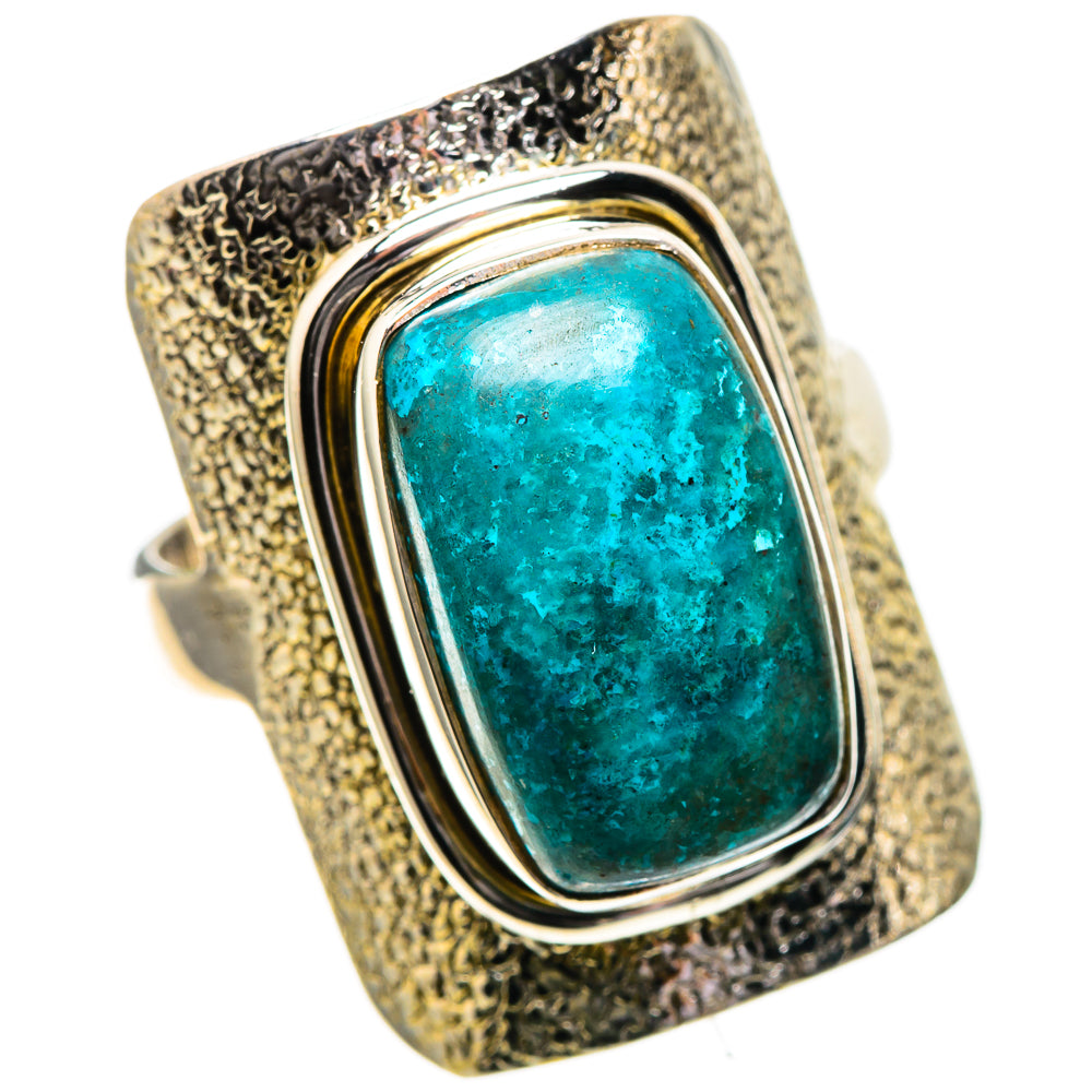 Chrysocolla Ring Size 8 (925 Sterling Silver) RING137813
