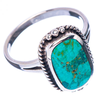 Rare Arizona Turquoise Ring Size 6.75 (925 Sterling Silver) R2266