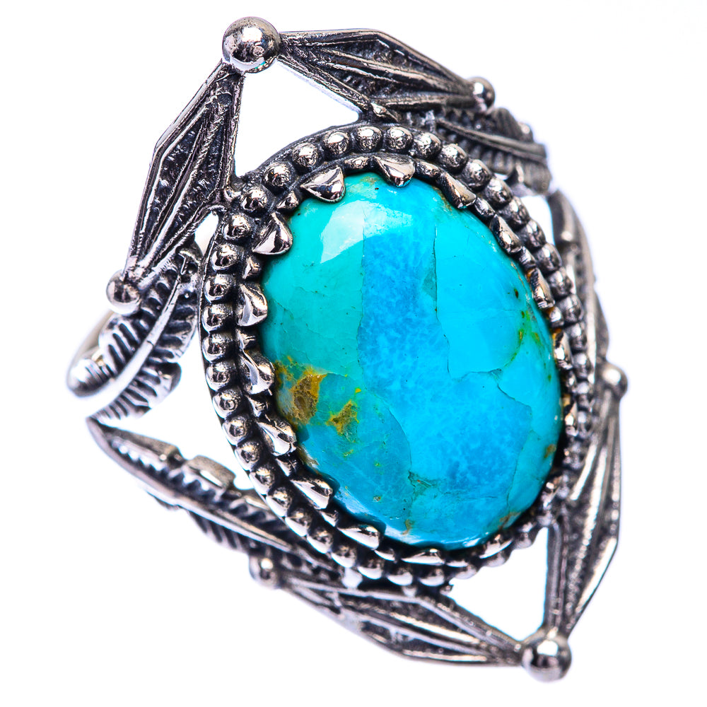 Chrysoprase Ring Size 7.5 (925 Sterling Silver) R140676
