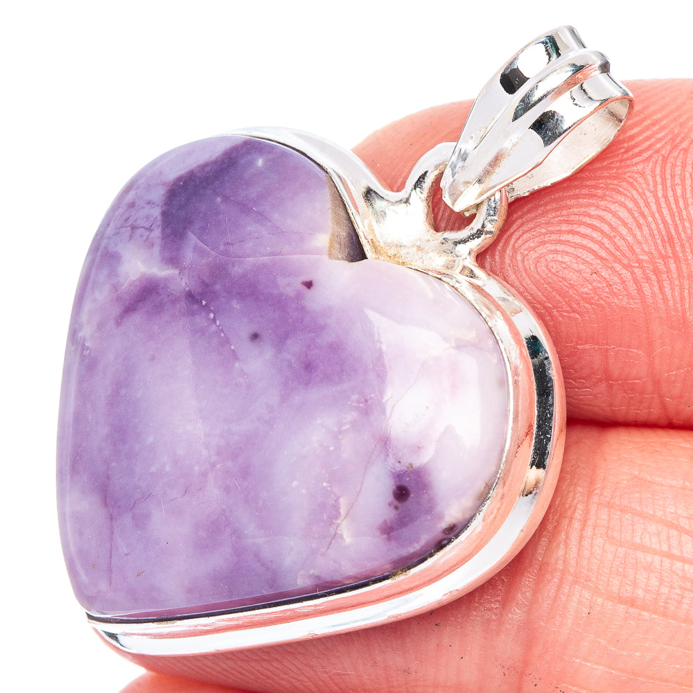 Tiffany Stone Pendant 1 3/8" (925 Sterling Silver) P40485