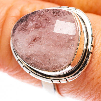 Rare Morganite Ring Size 8.75 (925 Sterling Silver) R2159