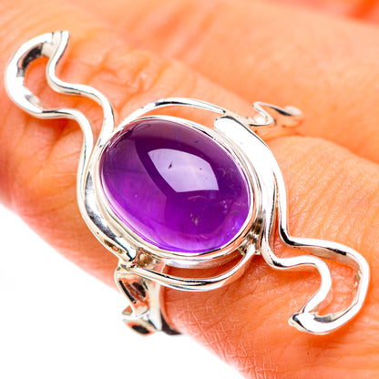 Premium Amethyst Ring Size 8 (925 Sterling Silver) RING138216